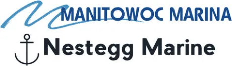 Manitowoc Marina, Nestegg Marine logo.