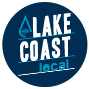 Lake Coast Local logo.