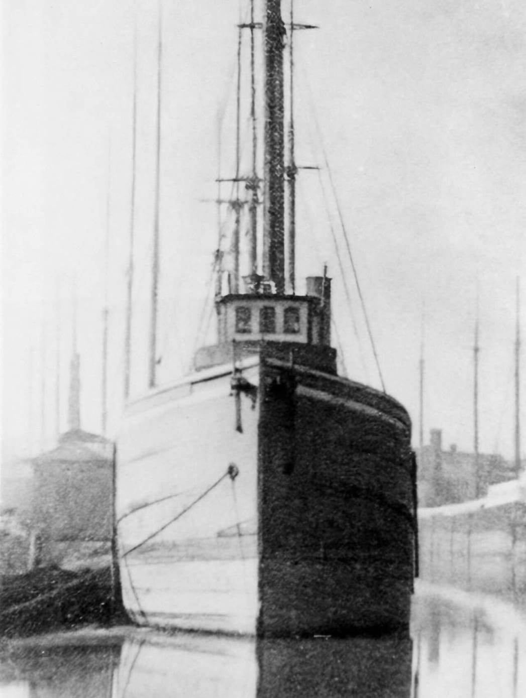Historical photo of a ship.