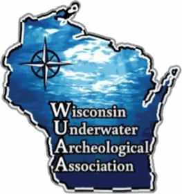 Wisconsin Underwater Archeological Association logo.